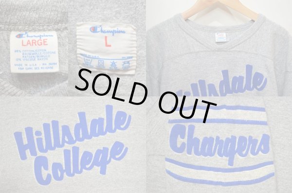 画像3: 80's Champion 88/12 フットボールTシャツ (3)