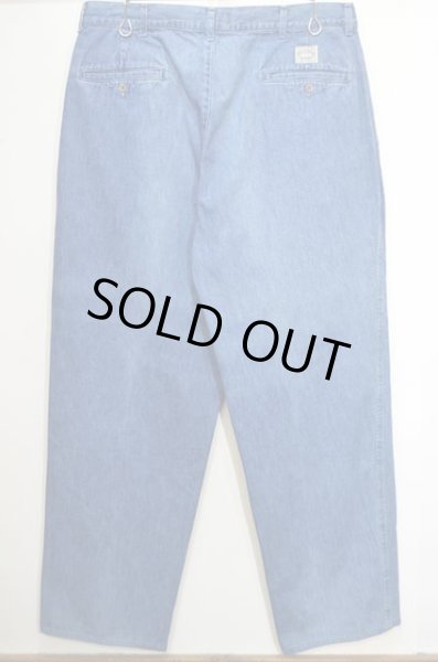 画像2: 90's Polo Ralph Lauren タック入り デニムトラウザー “MADE IN USA / POLO COUNTRYタグ” (2)