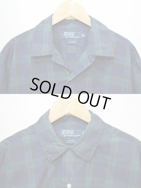 画像4: 90's Polo Ralph Lauren S/S オープンカラーシャツ “ADAMS” (4)