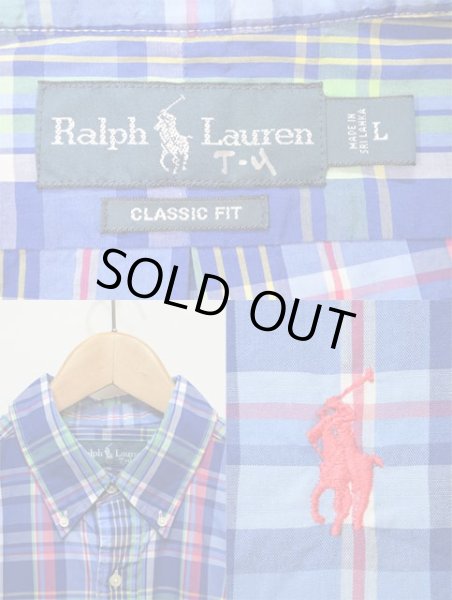画像3: Polo Ralph Lauren チェック柄 ボタンダウンシャツ (3)