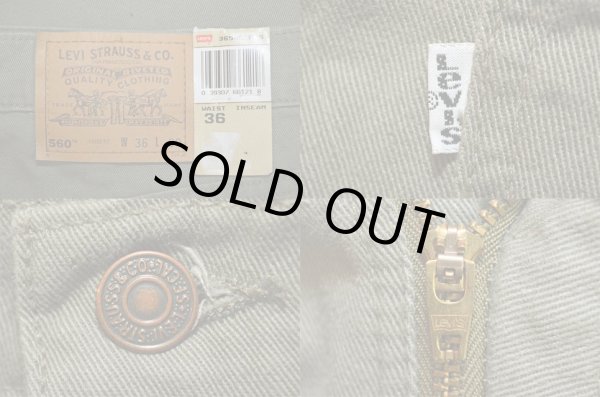 画像4: 90's Levi's 560 コットンツイルショーツ “MADE IN USA / DEADSTOCK” (4)