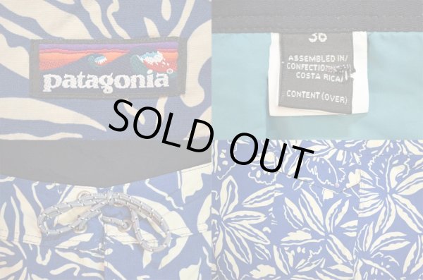 画像3: 90's Patagonia 総柄サーフショーツ “波タグ” (3)