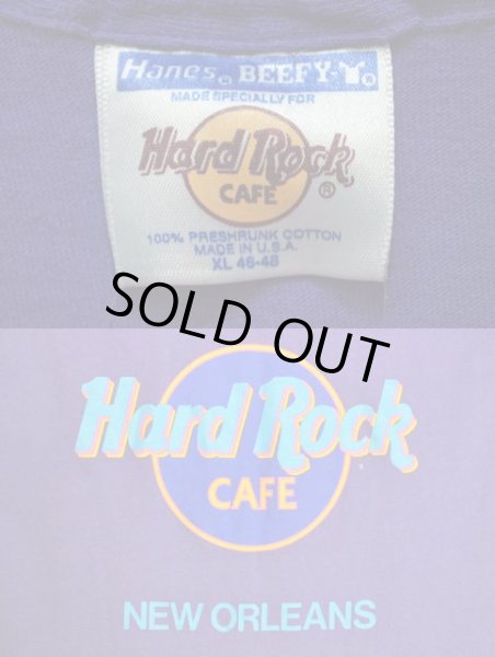 画像3: 90's Hard Rock CAFE ロゴプリント Tシャツ “MADE IN USA / NEW ORLEANS” (3)