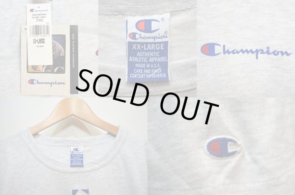 画像3: 90's Champion スプリクトロゴ Tシャツ “MADE IN USA / DEADSTOCK” (3)
