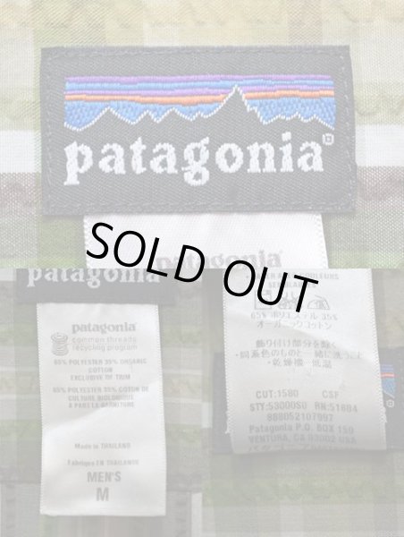 画像3: 00's Patagonia S/S シアサッカーシャツ (3)