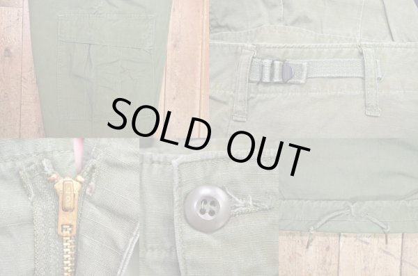 画像4: 60's US.ARMY ジャングルファティーグパンツ (4)