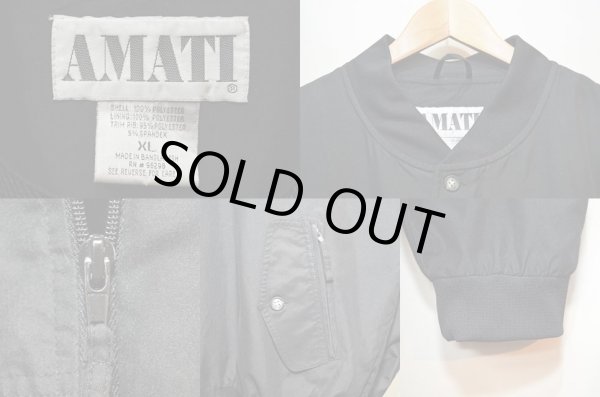 画像3: 90's AMATI キャップショルダージャケット “BLACK” (3)
