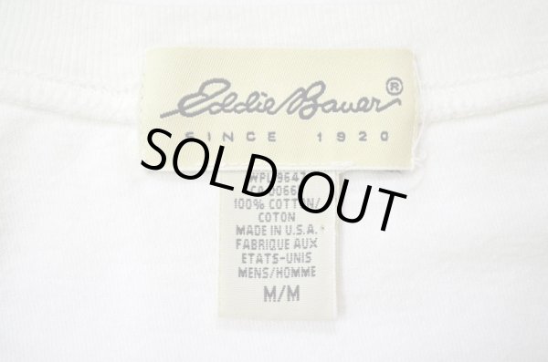 画像3: 90's Eddie Bauer 無地Tシャツ “MADE IN USA” (3)
