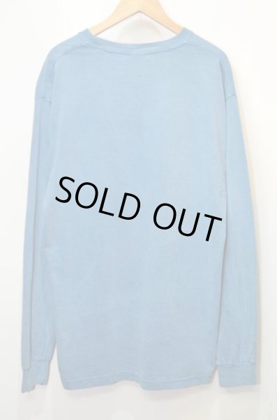 画像2: 新品 COMFORT COLORS L/S Tシャツ "GARMENT DYED / ICE BLUE" (2)