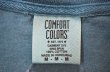 画像3: 新品 COMFORT COLORS L/S Tシャツ "GARMENT DYED / ICE BLUE" (3)