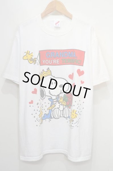 画像1: 90's PEANUTS プリントTシャツ “MADE IN USA” (1)