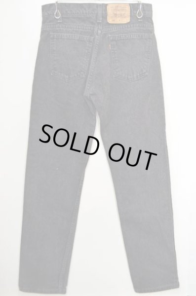 画像2: 90's Levi's 505 ブラックデニムパンツ “MADE IN USA” (2)