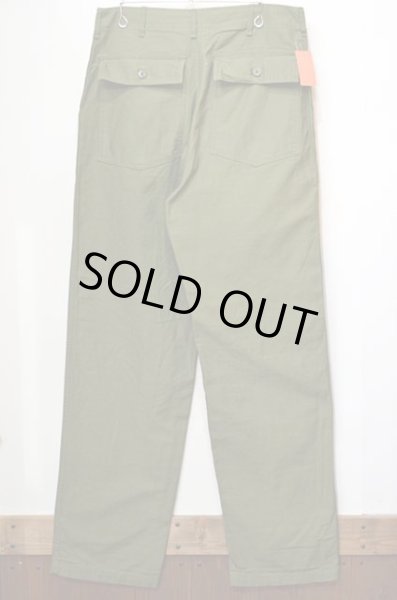 画像2: 60's US.ARMY コットンサテン ベイカーパンツ (2)