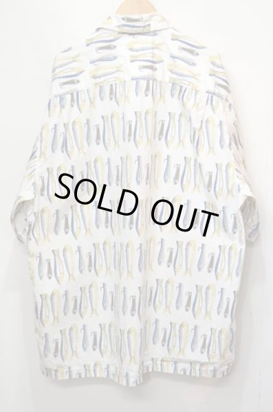 画像2: 90-00's Columbia 総柄 S/S シャツ (2)