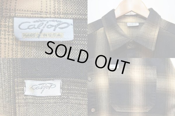 画像3: Cal Top オンブレチェック柄 S/S シャツ (3)