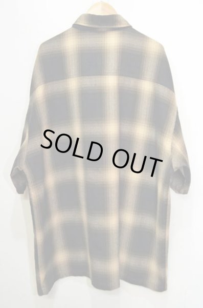 画像2: Cal Top オンブレチェック柄 S/S シャツ (2)