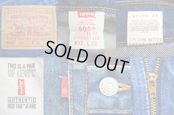 画像3: 90's Levi's 505 デニムパンツ “MADE IN USA” (3)