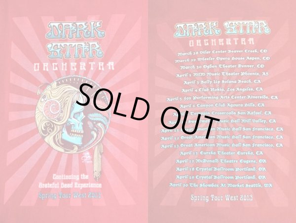 画像3: 13's DRAK STAR ORCHESTRA ツアーTシャツ (3)