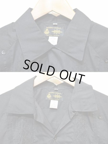 画像4: 80's CONTINENTAL キューバシャツ “BLACK” (4)