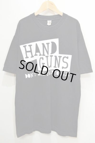 画像1: HANDGUNS バンドTシャツ (1)