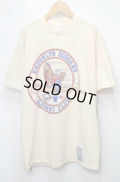 画像1: 90's NUTMEG Brooklyn Dodgers Tシャツ "COOPERSTOWN COLLECTION" (1)
