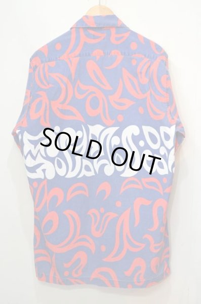 画像2: 90's Stussy コットンハワイアンシャツ (2)