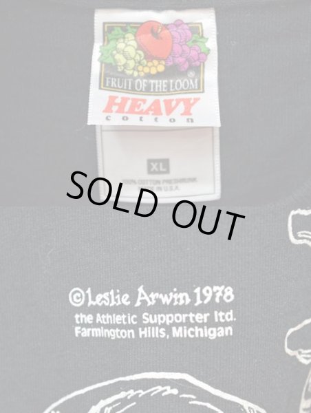 画像4: 90's Leslie Arwin 人体骨格 プリントTシャツ “MADE IN USA” (4)