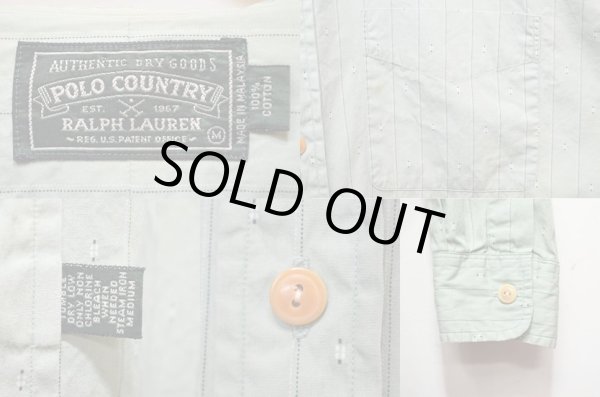 画像3: 90's POLO COUNTRY 総柄 L/S シャツ (3)