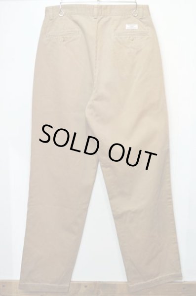 画像2: Polo Ralph Lauren 2タック チノトラウザー "MOCHA BROWN" (2)