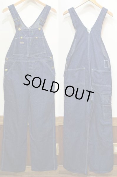 画像2: 50's OSH KOSH デニムオーバーオール “真紺” (2)
