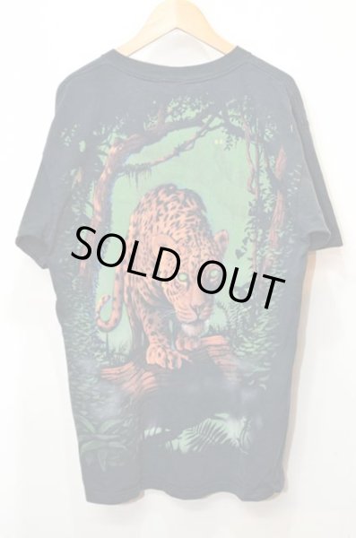 画像2: 90's LIQUID BLUE アニマルプリントTシャツ (2)