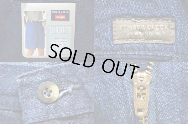 画像3: 日本未発売 TIMBER CREEK BY WRANGLER 2タックデニムショーツ “Deep Indigo” (3)