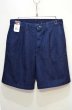 画像1: 日本未発売 TIMBER CREEK BY WRANGLER 2タックデニムショーツ “Deep Indigo” (1)