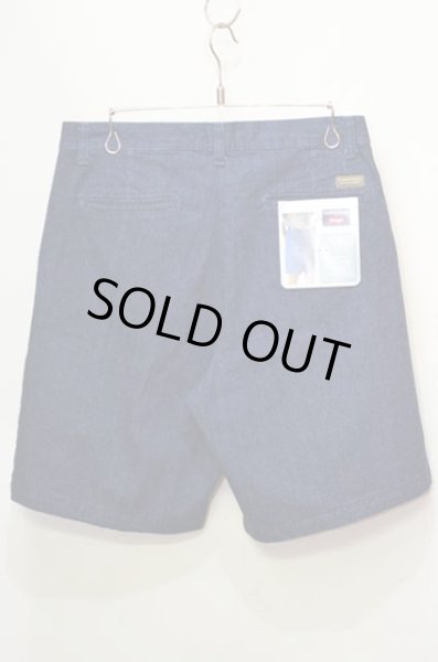 画像2: 日本未発売 TIMBER CREEK BY WRANGLER 2タックデニムショーツ “Deep Indigo” (2)