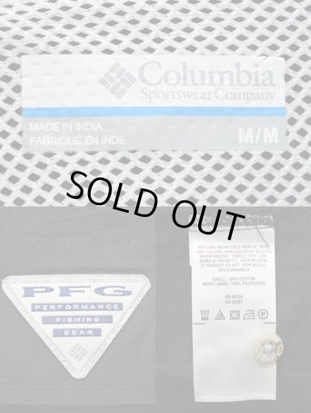 画像3: Columbia PFG S/S ナイロンフィッシングシャツ “BLACK” (3)