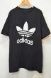 画像1: 90's ADIDAS 両面トレフォイルロゴプリントTシャツ “MADE IN USA” (1)