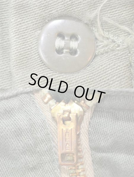 画像3: 60's US.ARMY コットンサテンベイカーパンツ (3)