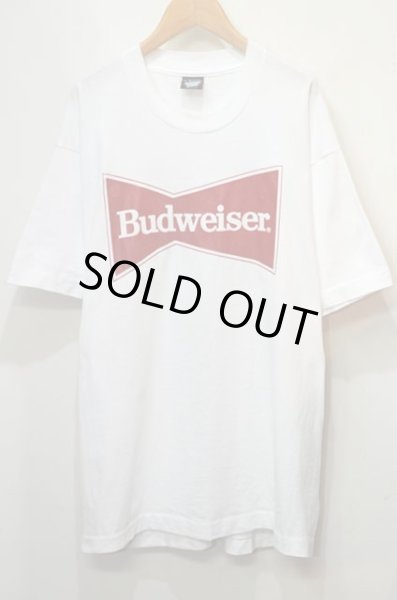 画像1: 90's Budweiser ロゴプリントTシャツ “MADE IN USA” (1)