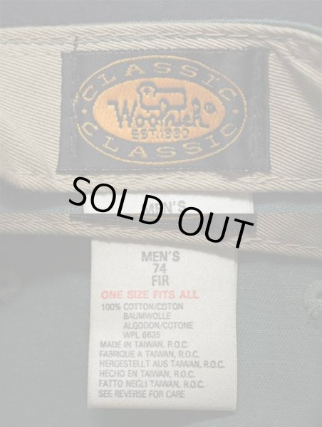 画像2: 90's WOOLRICH コットンCAP “DEADSTOCK” (2)