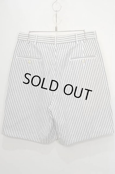 画像2: 90's Polo Ralph Lauren ストライプ柄 2タック入りショーツ “MADE IN USA / DEADSTOCK” (2)