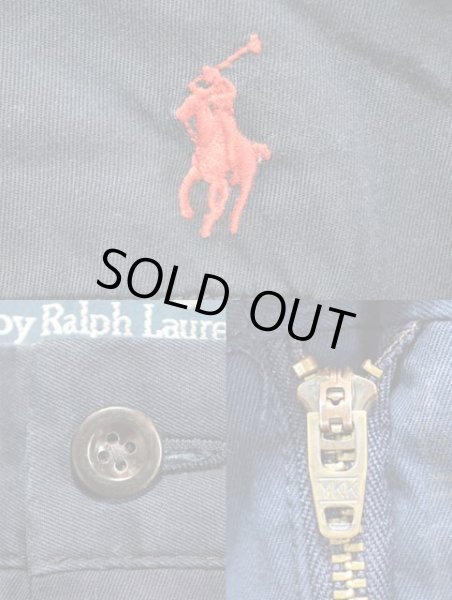 画像4: Polo Ralph Lauren コットンチノショーツ “DEADSTOCK / NAVY” (4)
