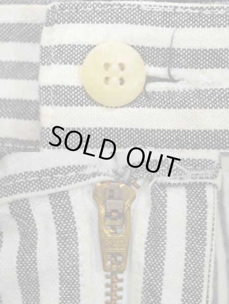 画像4: 90's Polo Ralph Lauren ストライプ柄 2タック入りショーツ “MADE IN USA / DEADSTOCK” (4)