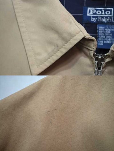 画像1: Polo Ralph Lauren チンスト付き スウィングトップ “KHAKI”