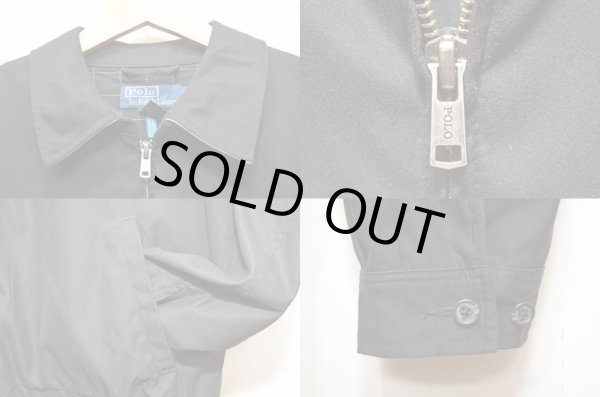 画像4: Polo Ralph Lauren チンスト付き スウィングトップ “BLACK” (4)