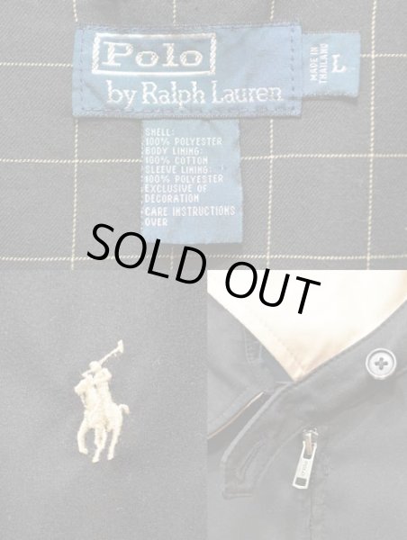 画像3: Polo Ralph Lauren チンスト付き スウィングトップ “BLACK” (3)