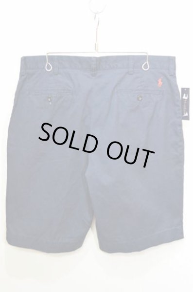 画像2: Polo Ralph Lauren コットンチノショーツ “DEADSTOCK / NAVY” (2)