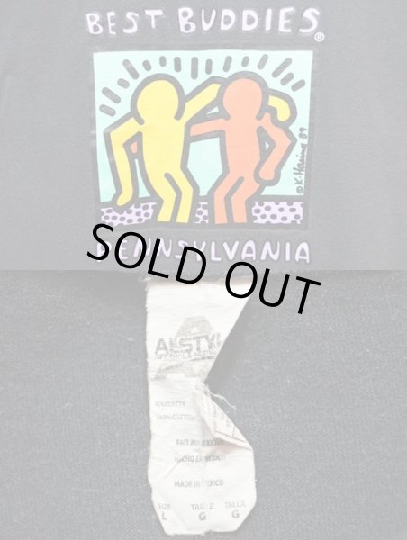 画像3: Kieth Haring プリントTシャツ “BEST BUDDIES” (3)