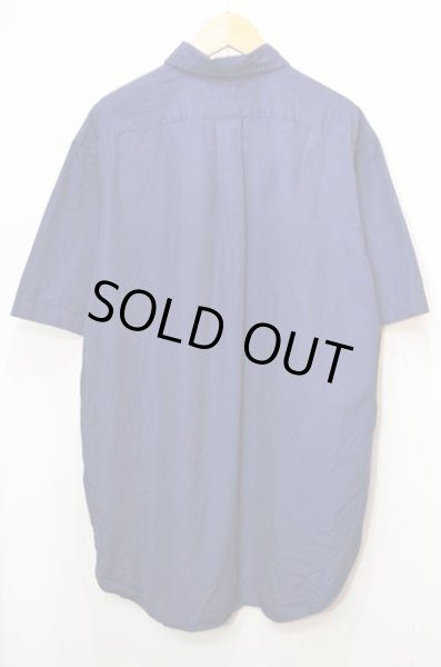 画像2: Polo Ralph Lauren S/S ボタンダウンシャツ “NAVY” (2)