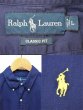 画像3: Polo Ralph Lauren S/S ボタンダウンシャツ “NAVY” (3)