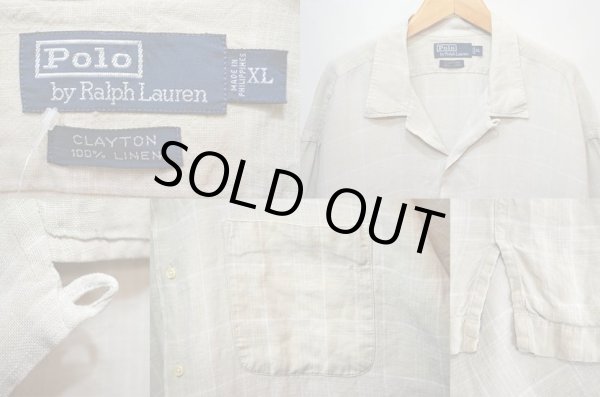 画像3: Polo Ralph Lauren S/S オープンカラーシャツ “CLAYTON” (3)
